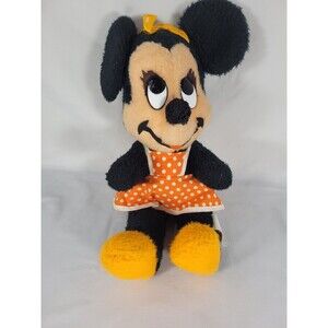 Vintage Minnie Mouse Walt Disney Character 1960's Plush California Stuffed Toys